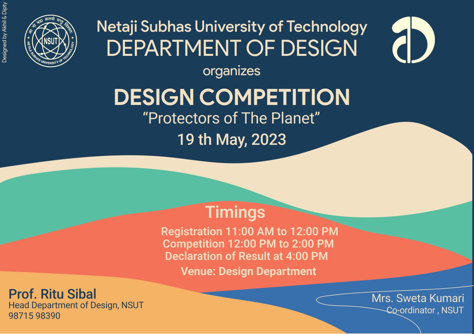 Department of Design Organizes DESIGN COMPETITION